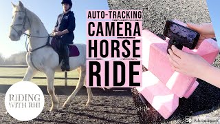 HOW TO FILM YOUR EQUESTRIAN VIDEOS Testing Out Get Pivo  UK Equestrian YouTuber [upl. by Einal]