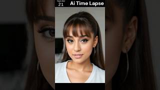 Reverse Aging of Ai Ariana Grande Look Alike shorts arianagrande [upl. by Beauregard]