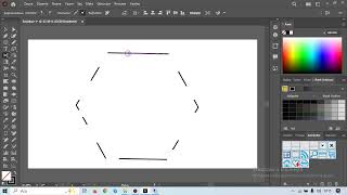 Adobe Illustrator Makas Araçları Anlatımı ve Şekil Üzerinde Gösterimi [upl. by Gilberte]