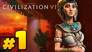 Civilization 6  O INÍCIO DE GAMEPLAY Aprendendo a Jogar em Português PTBR [upl. by Ynettirb]