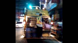 Garbage day in Tainan Taiwan [upl. by Drallim173]