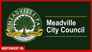 Meadville City Council May 7 2024 [upl. by Moyer]