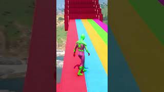 GTA 5 Epic Water Ragdolls  SpiderMan Jumps  Fails ep2557 shorts [upl. by Danete]