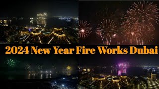 Guinnes world record New year fire works at Marjan Island Ras Al khaimah  2024  Savio14vlogs [upl. by Ocir]