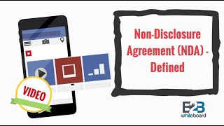 NonDisclosure Agreement NDA  Defined [upl. by Litsyrk842]