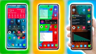 9 WIDGETS INCREÍBLES para PERSONALIZAR tu ANDROID [upl. by Watkin]