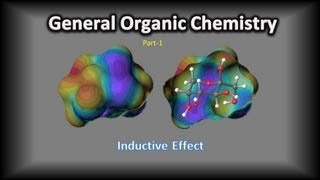 General Organic ChemistryPart2Inductive Effect Video Tutorial by CV Kalyan Kumar [upl. by Toor]