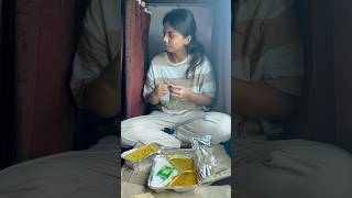 Minivlog327 What we ate in a Train😫🤢Longest train travel diml trainfood minivlog food yt [upl. by Star]