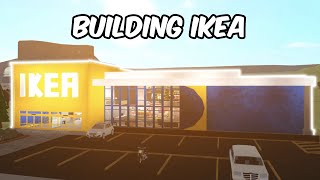 BUILDING IKEA IN BLOXBURG [upl. by Atikihc]