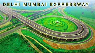 Mumbai to delhi super fast expressway  India lingest cable brige [upl. by Jamnes144]