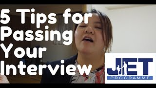 5 Tips for Passing Your JET Interview [upl. by Anyak54]