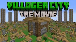 I Added A Villager City To Minecraft The Movie [upl. by Reichert]