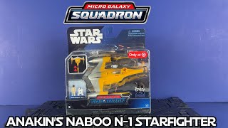 Star Wars Micro Galaxy Squadron Anakins Naboo N1 Starfighter Review [upl. by Delastre]