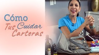 COMO CUIDAR Y LIMPIAR TUS CARTERAS O BOLSAS [upl. by Eerok]