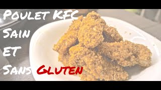 Recette de Poulet KFC Sain et Sans Gluten [upl. by Aitnyc222]