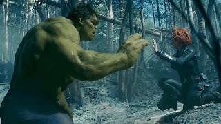 Black Widow Tames Hulk  Avengers Age of Ultron  Movie CLIP HD [upl. by Anirahs]