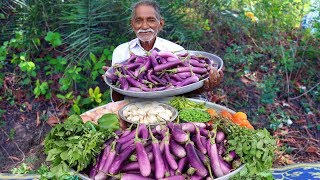 Brinjal Curry  Easy Eggplant Recipe  Spicy Baingan Masala Recipe By Our Grandpa [upl. by Htebasil]