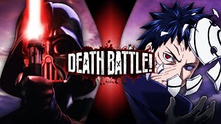 Darth Vader VS Obito Uchiha Star Wars VS Naruto  DEATH BATTLE [upl. by Nylicaj]