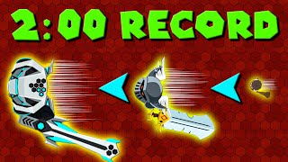 Evowarsio  Speedrun to New Level 32 HEXATRON Max Evolution 100000 Score [upl. by Ehud]