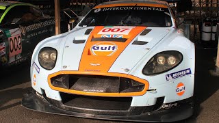 Aston Martin DBR9  Screaming V12  Start Up and Revs [upl. by Wrand592]