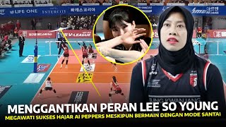 RED SPARKS VS AI PEPPERS Putaran 6  Meskipun Tanpa LEE SO YOUNG Megawati Sukses Hajar Ai Peppers [upl. by Casey772]