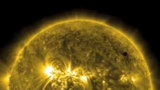 Venus Transit 2012 in High Definition  NASA SOHO SDO Sun Solar Spacecraft HD Video [upl. by Nahtannoj]