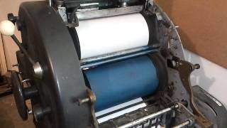 AB Dick 360 CD Printing [upl. by Aniela]