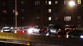 Caught on Camera Dramatic MultiVehicle Pileup  FDR Drive Manhattan [upl. by Shum613]