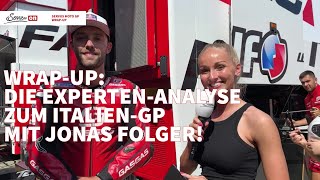 WrapUp Die Analyse zum ItalienGP mit Jonas Folger [upl. by Jehoash481]