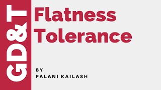 GDampT Tutorial 21  Flatness Tolerance [upl. by Swainson]