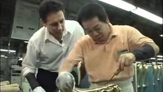 Fabricación de los saxofones Yamaha [upl. by Asiil]