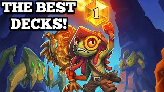 The 5 BEST MINISET DECKS to hit LEGEND in Standard and Wild [upl. by Ainod187]