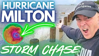 STORM CHASING Florida HURRICANE MILTON Heavy Rain LIVE [upl. by Egief468]