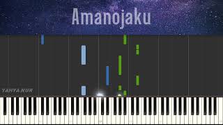 Amanojaku  Gumi  Piano Tutorial [upl. by Casanova447]