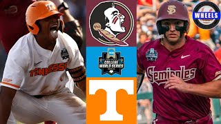 8 Florida State v 1 Tennessee MUST WATCH AMAZING  College World Series  2024 College Baseball [upl. by Wj]