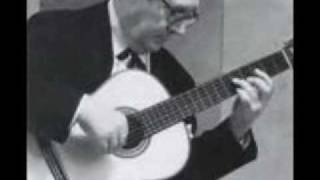 Andres Segovia the Greatest Guitarist Greensleeves [upl. by Ydasahc]