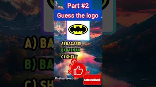 Guess the logo LOGO Challenge logoguessinggame guessthelogo shortvideo part2 quiz [upl. by Bounds230]