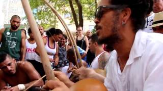 Roda de capoeira na Praça da República Fevereiro 2017 [upl. by Iene]