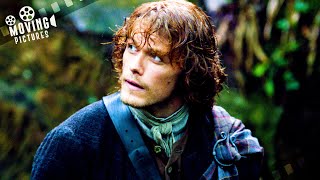 Jamie Ambushed in Woods by Redcoats  Outlander Sam Heughan Caitriona Balfe [upl. by Zsamot410]