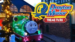 Drayton Manor Magical Christmas Vlog December 2019 [upl. by Erlond]