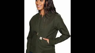 Carhartt Womens Crawford Bomber Jacket [upl. by Limhaj]