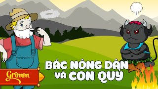 Bác nông dân và con quỷ  Truyện cổ tích hay cho bé  Phim Hoạt Hình Trẻ Em [upl. by Leonor]