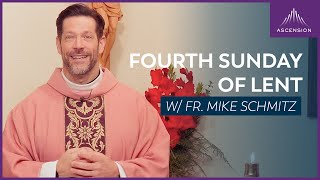 Fourth Sunday of Lent  Mass with Fr Mike Schmitz [upl. by Nairred315]