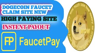 Unlimited Doge Coin Faucet Claim Site [upl. by Shelbi991]