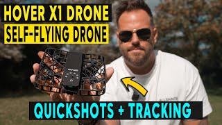 NEW SELFFLYING DRONE HOVER X1 Review SO MUCH FUN [upl. by Rheingold]