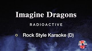 Imagine Dragons  Radioactive  Rock Style  Karaoke Version D [upl. by Else]