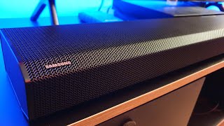 Samsung Q70T Soundbar Sound test  True Dolby Atmos  Headphone Must [upl. by Danella]