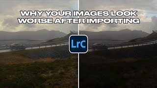 Why LIGHTROOM is changing how your RAW Files look  A Guide to Lightroom PREVIEWS [upl. by Ewan626]