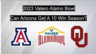 2023 Valero Alamo Bowl Preview amp PredictionsCan Jedd Fisch Lead Arizona to a 10 Win Season cfb [upl. by Jezebel229]