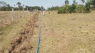 a falta de água na fazenda Matilde e instalando cano com sorucador [upl. by Nalra60]